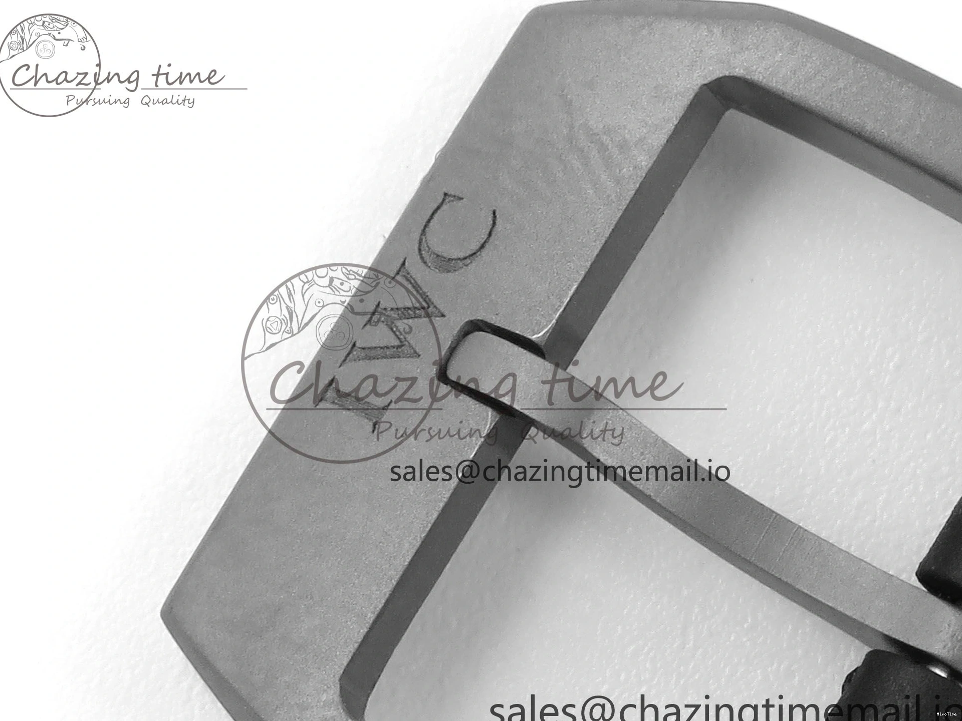 MIROTIME 0117 TravelReady Pilot IW326905 Black Aces M+F 1:1 Best Edition White Dial on Black Rubber Strap MY 7000